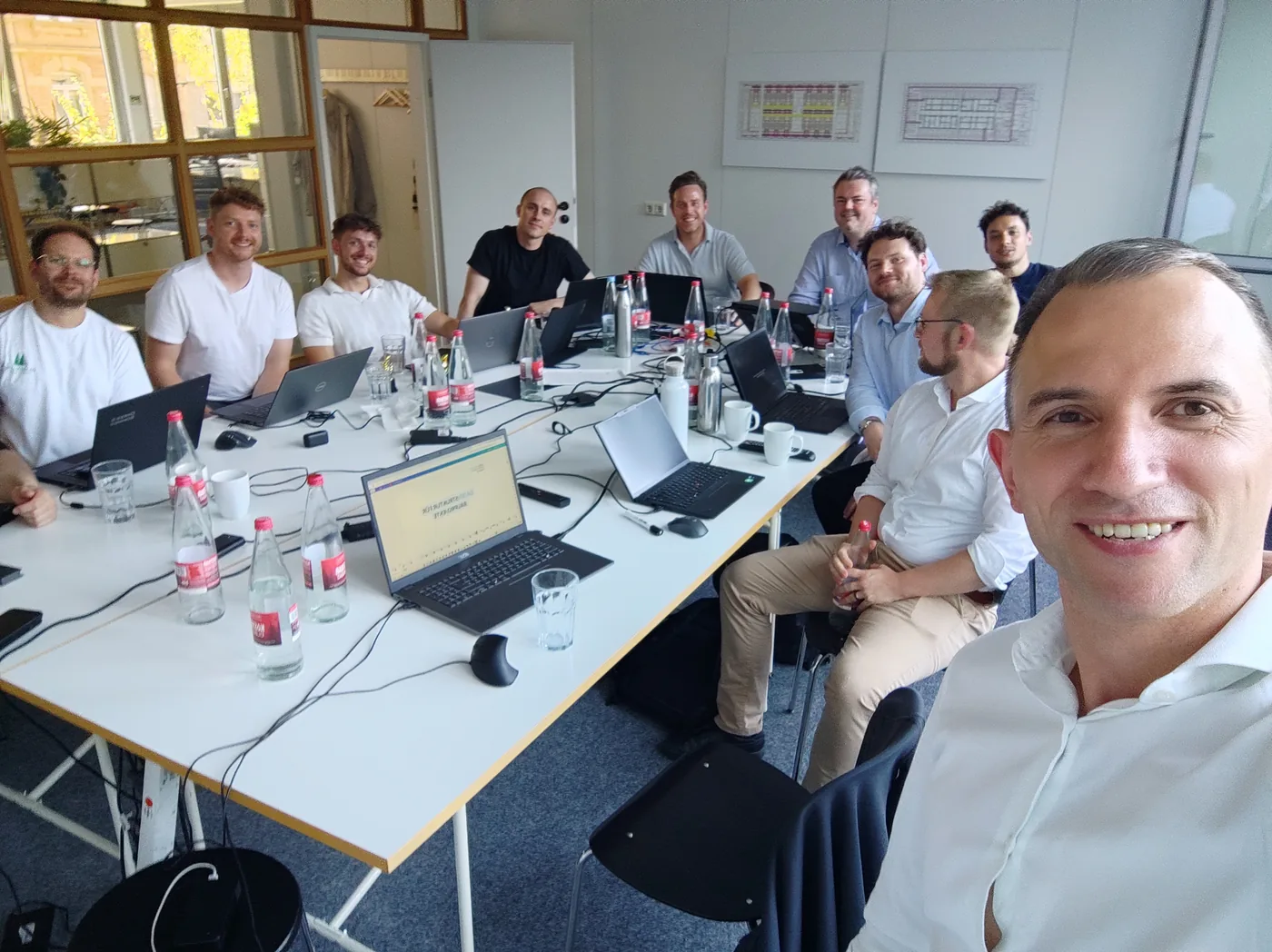 OpenConstructionERP team at the Digitales Bauen workshop